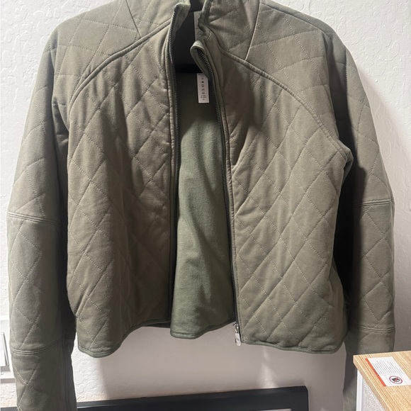 lululemon athletica Jackets & Blazers - New* Lululemon Women’s Quilted Olive Green Jacket